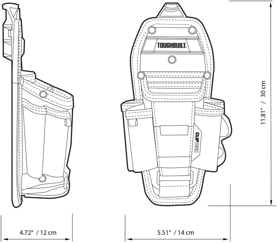 ToughBuilt tou-ct-36-l7 Techniker 7 Pocket Tasche