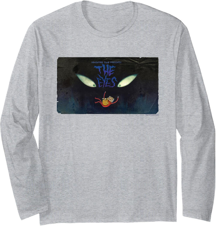 Adventure Time The Eyes Card Langarmshirt