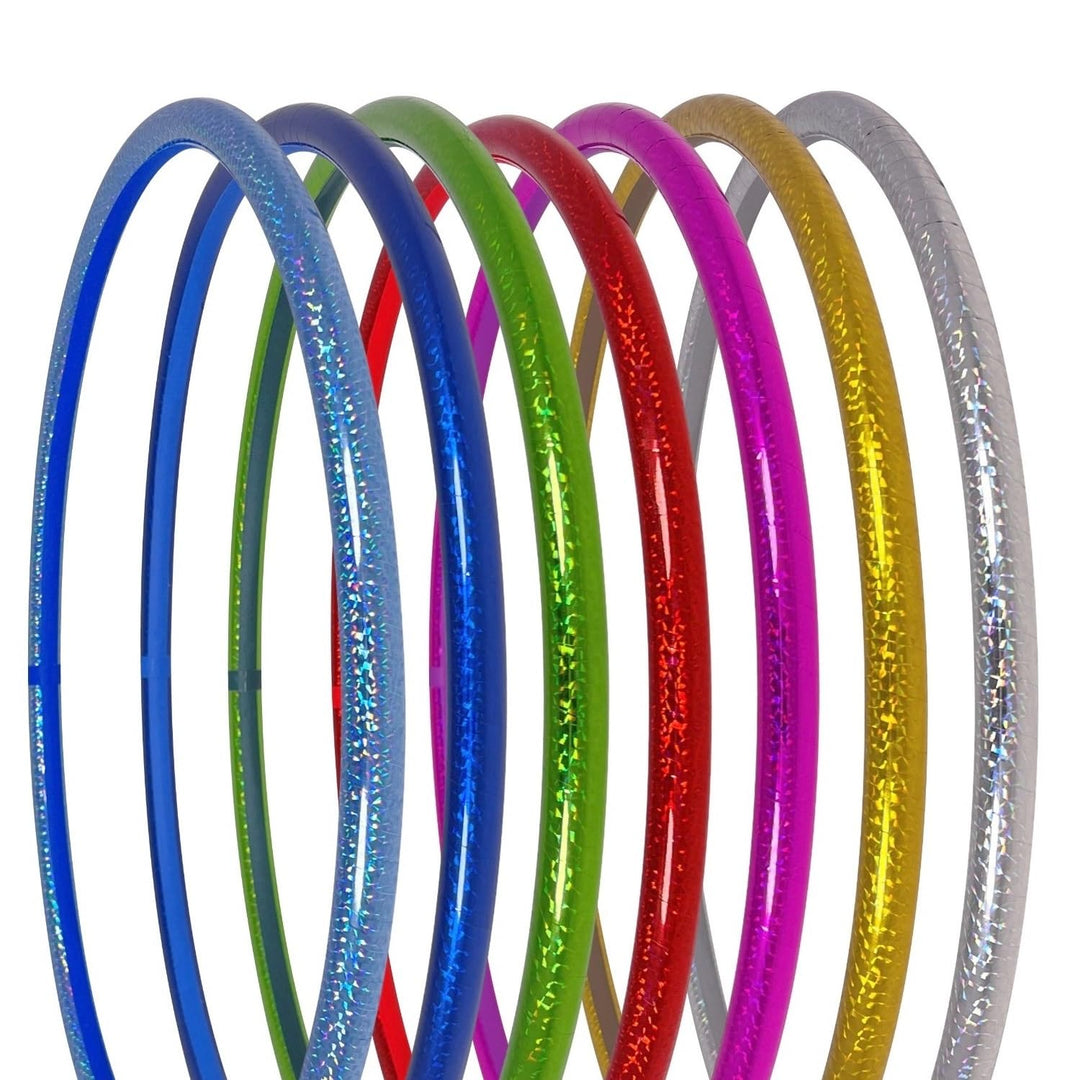 Zirkus Hula Hoop, Hologramm Farben, Ø70/75/80/85/90cm Blau Ø70cm, Blau Ø70cm
