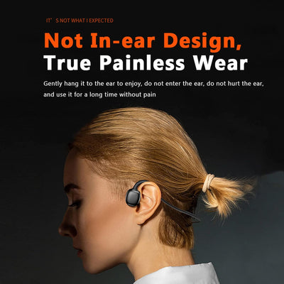 Open Ear Kopfhörer Knochenschall Bluetooth Sport Kopfhörer Bone Conduction Headphones kabellos Bluet