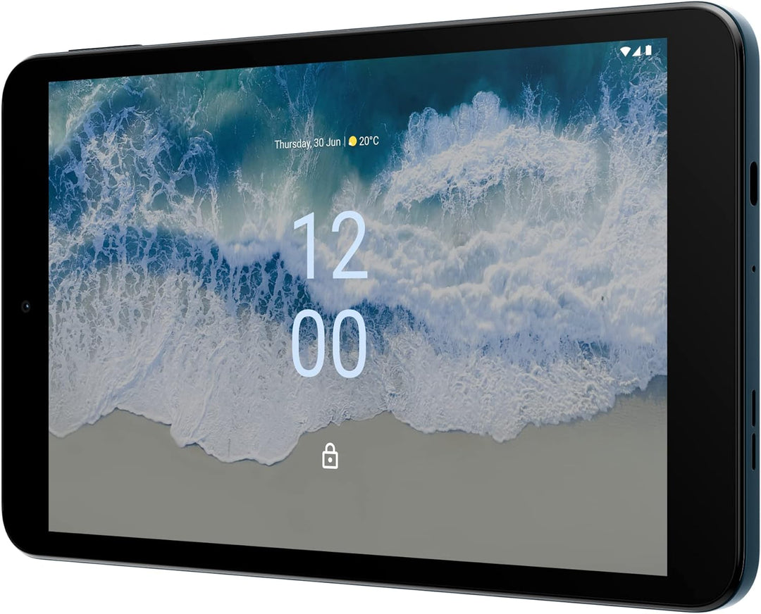 Nokia - T10 Wi-Fi Tablet, Android 12, 8 Zoll Display, 60 Hz, 3 GB RAM/32 GB ROM, Akku mit 5250 mAh,