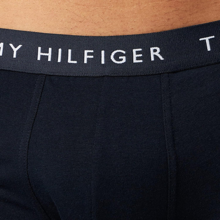 Tommy Hilfiger Underwear-Slips/Boxershorts Herren S Mehrfarbig (Vessel Blue/Breezy Blue/Desert Sky),
