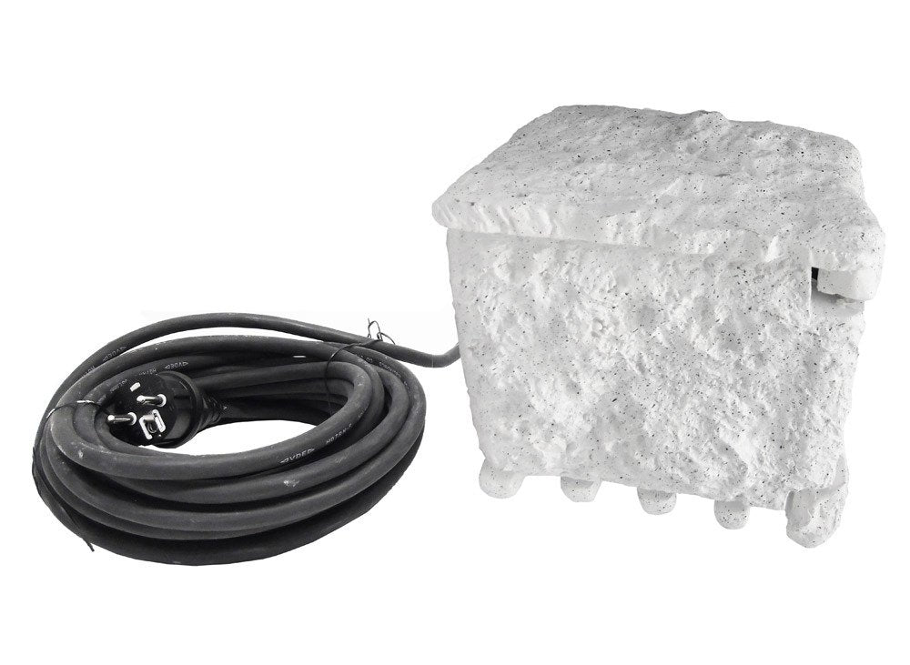 Ubbink Dekorative Gartensteckdose Steinoptik Aussensteckdose Steinsteckdose