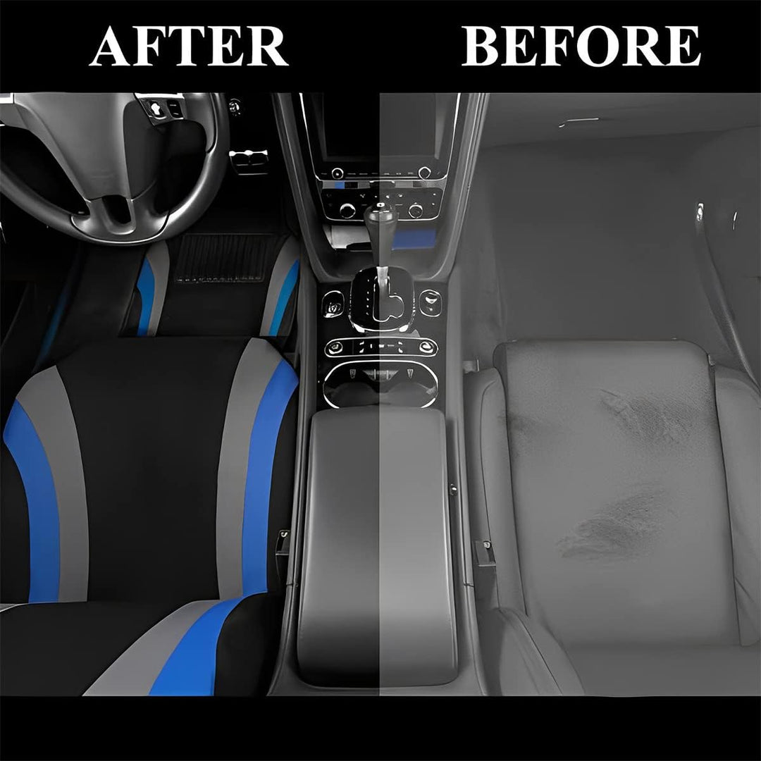 JNNJ 9 Stück Autositzbezüge Kompletter Satz, Auto-Schonbezug Für Highbacksitz, Universell Einsetzbar