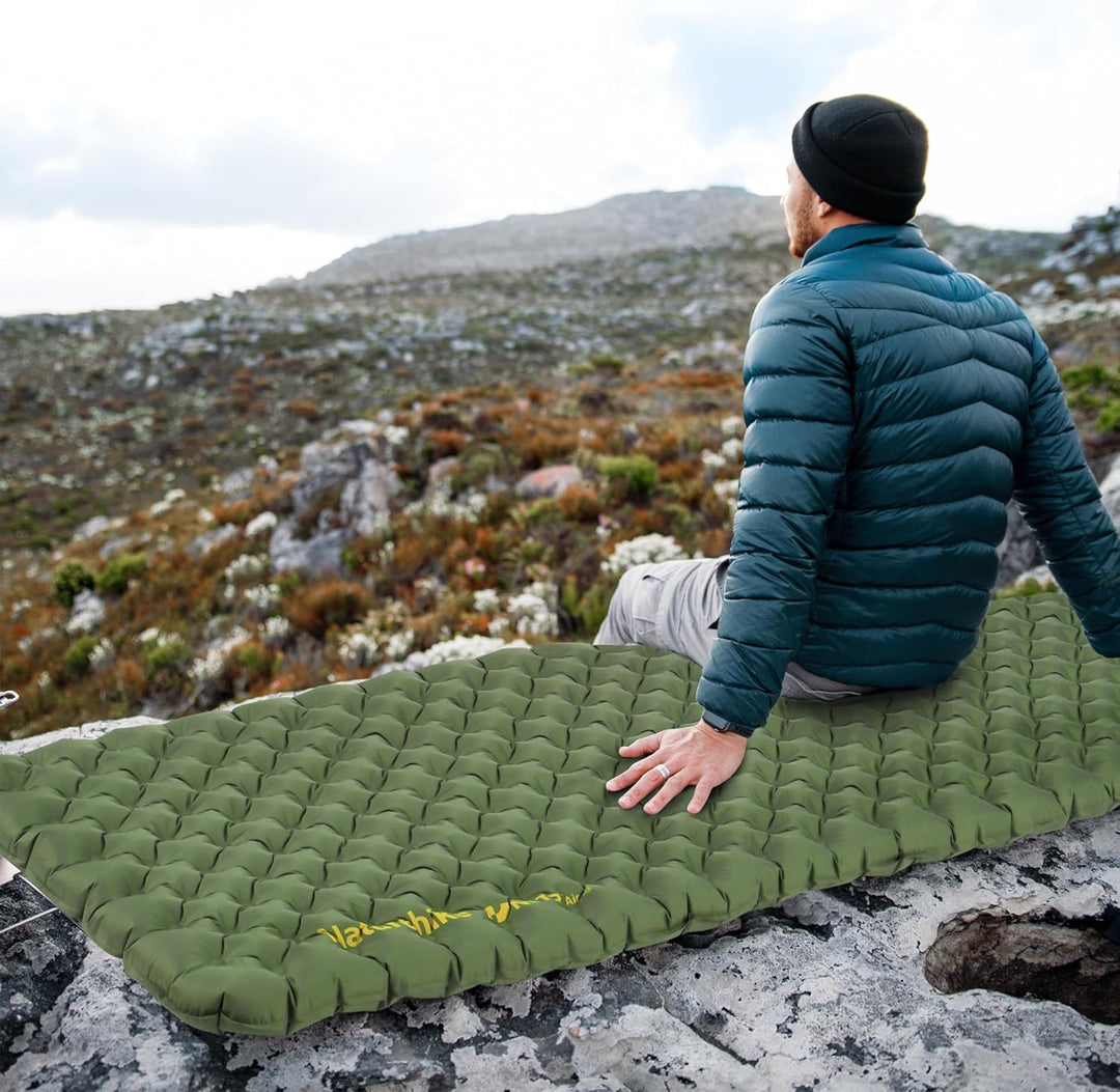 Naturehike Thermal Serie 4,6R- Camping Isomatte Ultralight 4 Jahreszeiten (-15℃) Selbstaufblasend mi