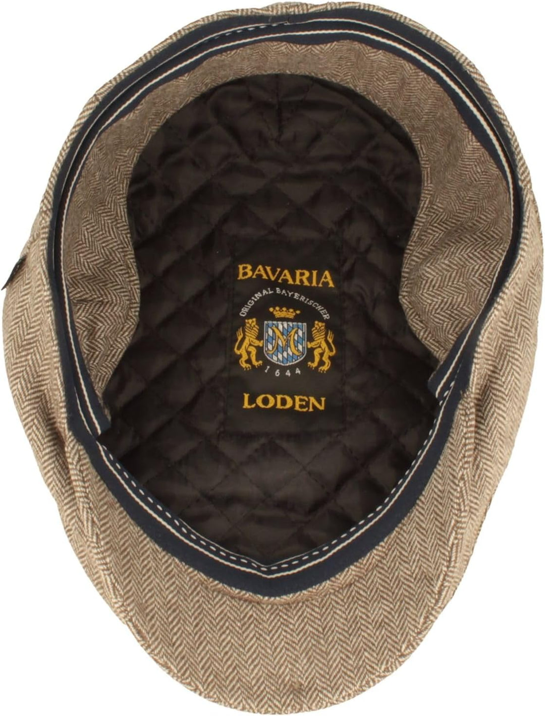 Breiter Herren Winter Schiebermütze mit Ohrenklappen Flatcap Schirmmütze 100% Wolle mit ausklappbare