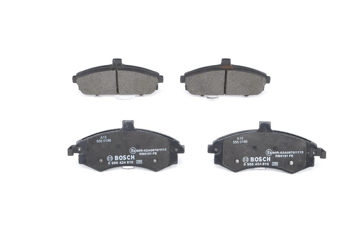 Bosch BP948 Bremsbeläge - Vorderachse - ECE-R90 Zertifizierung - vier Bremsbeläge pro Set
