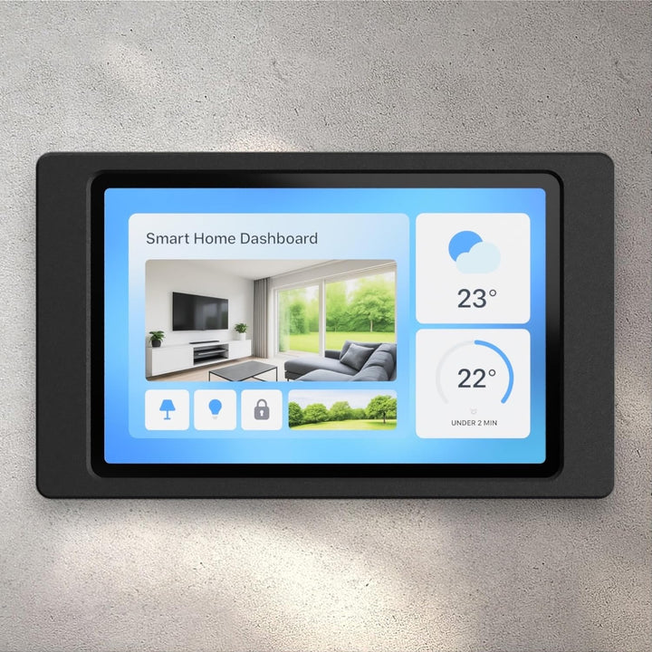 Tablet Wandhalterung für Samsung Galaxy Tab S9 FE Plus (12,4 Zoll) - Passgenauer & Flacher Rahmen fü