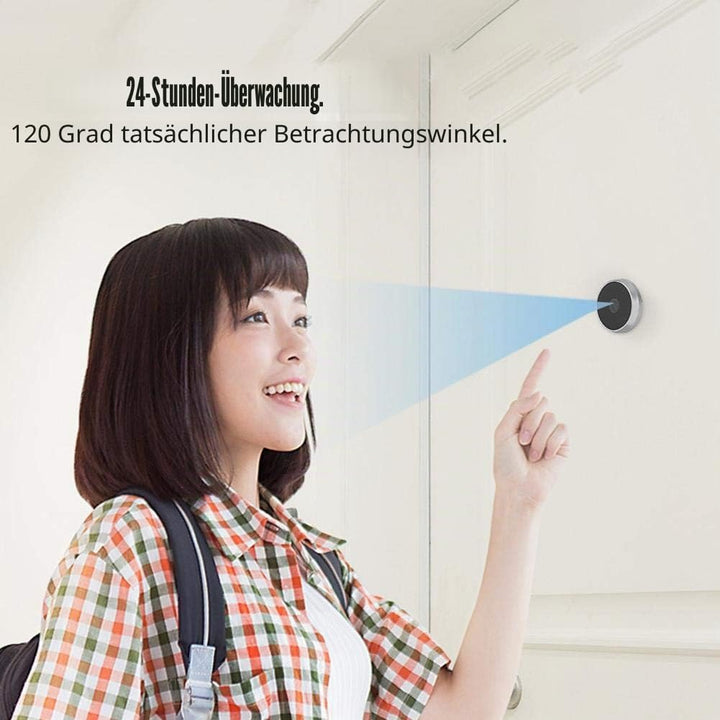 Nikou 3,5-Zoll LCD Tür Elektronische Türspion Guckloch Kamera, 120-Grad Digital Türklingel 2 Million