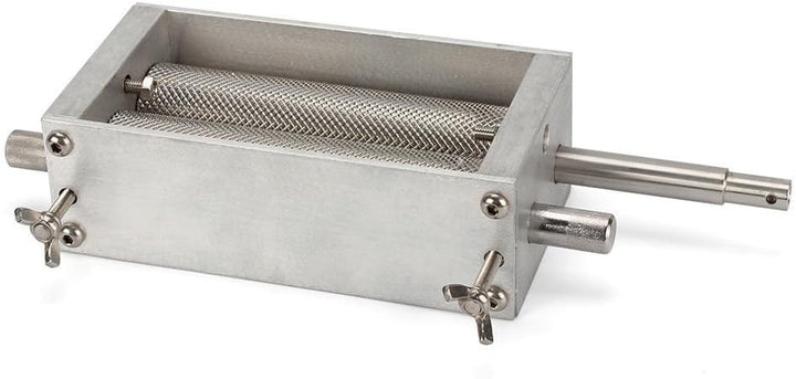 SHIOUCY Getreidebrecher Grain Malt Mill Crusher 8 lbs/Minute 2 Roller Brewer Malt Mill Getreidemühle