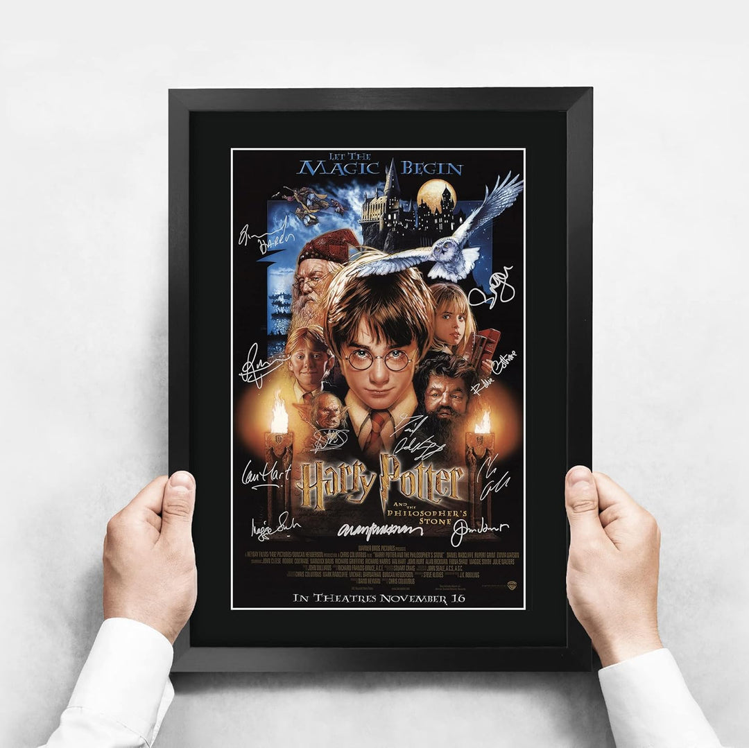 HWC Trading Stein der Weisen Harry Potter Die Darsteller Daniel Radcliffe Emma Watson Rupert Grint G