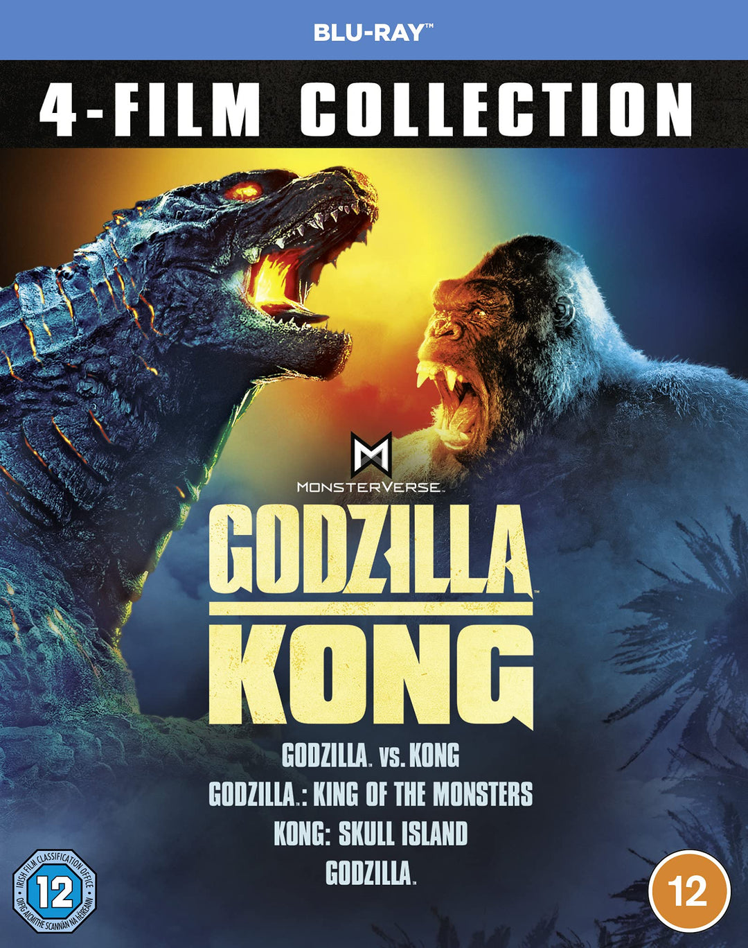 Godzilla & Kong 4-Film Collection [Blu-ray] [2021] [Region Free], Blu-ray