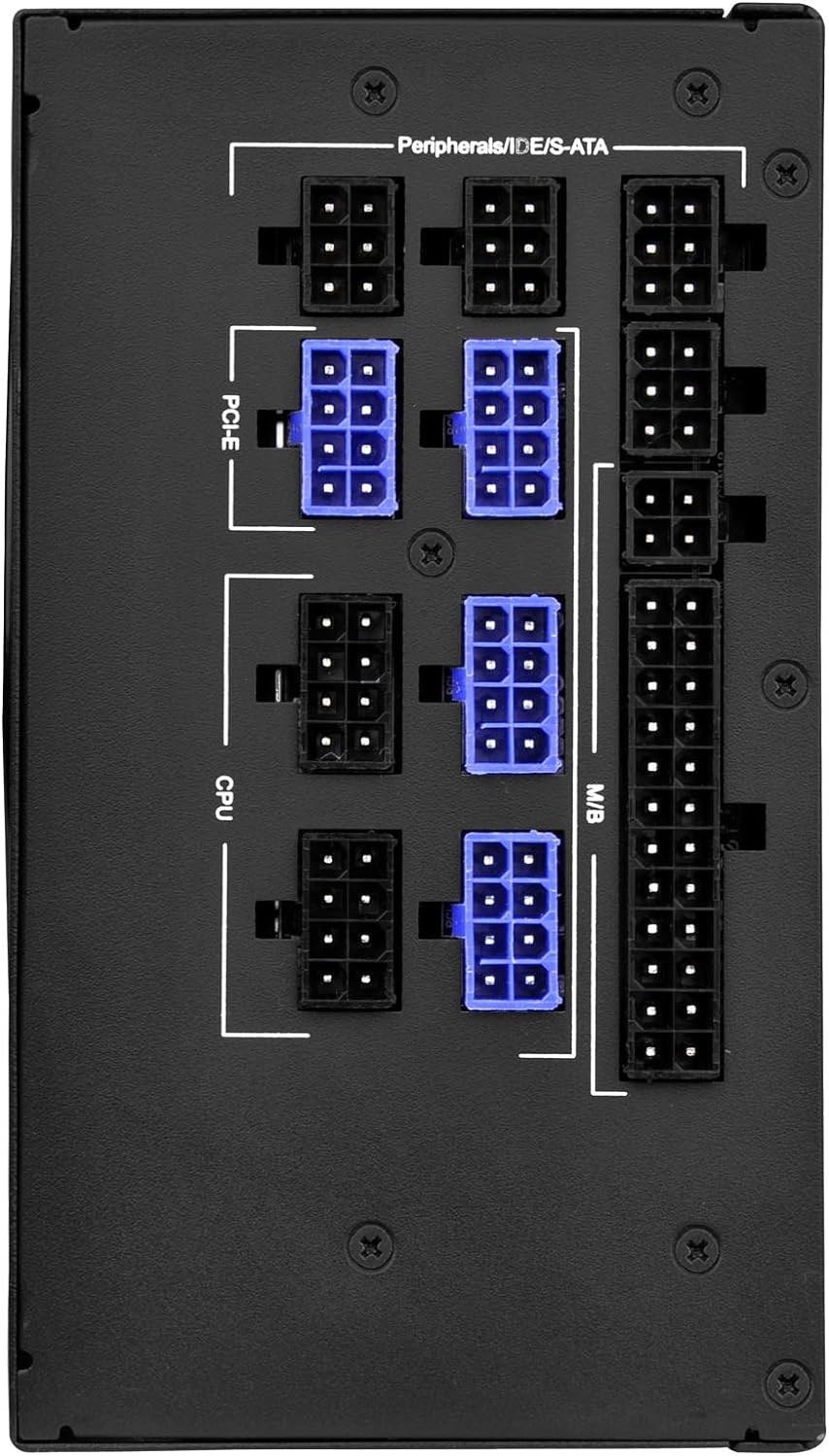 SilverStone SST-ST85F-PT - Strider Platinum Serie, 850W 80 Plus Platinum ATX flüsterleises PC-Netzte