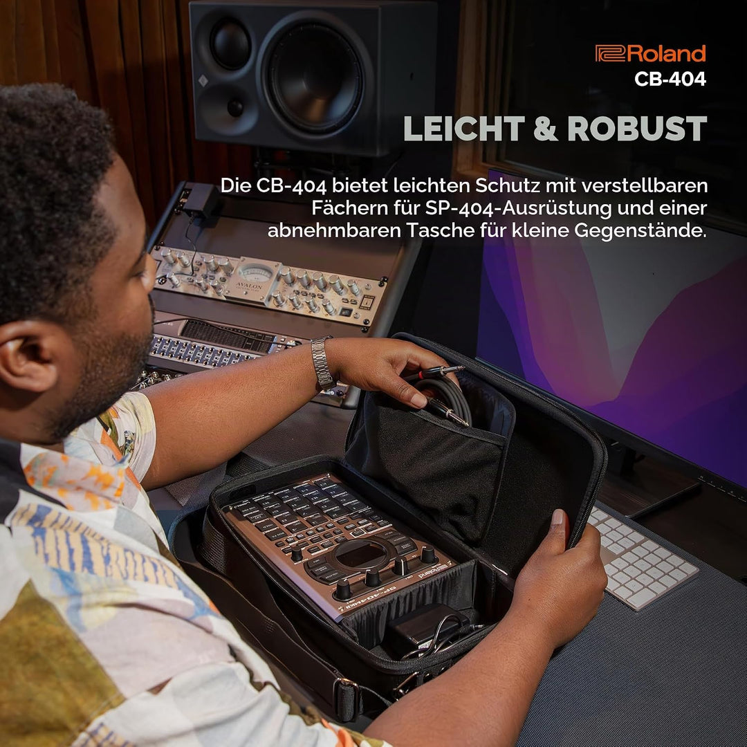 Roland CB-404 Tragetasche | Offizielle Custom-Tragetasche für die Sampler SP-404MKII, SP-404A, SP-40