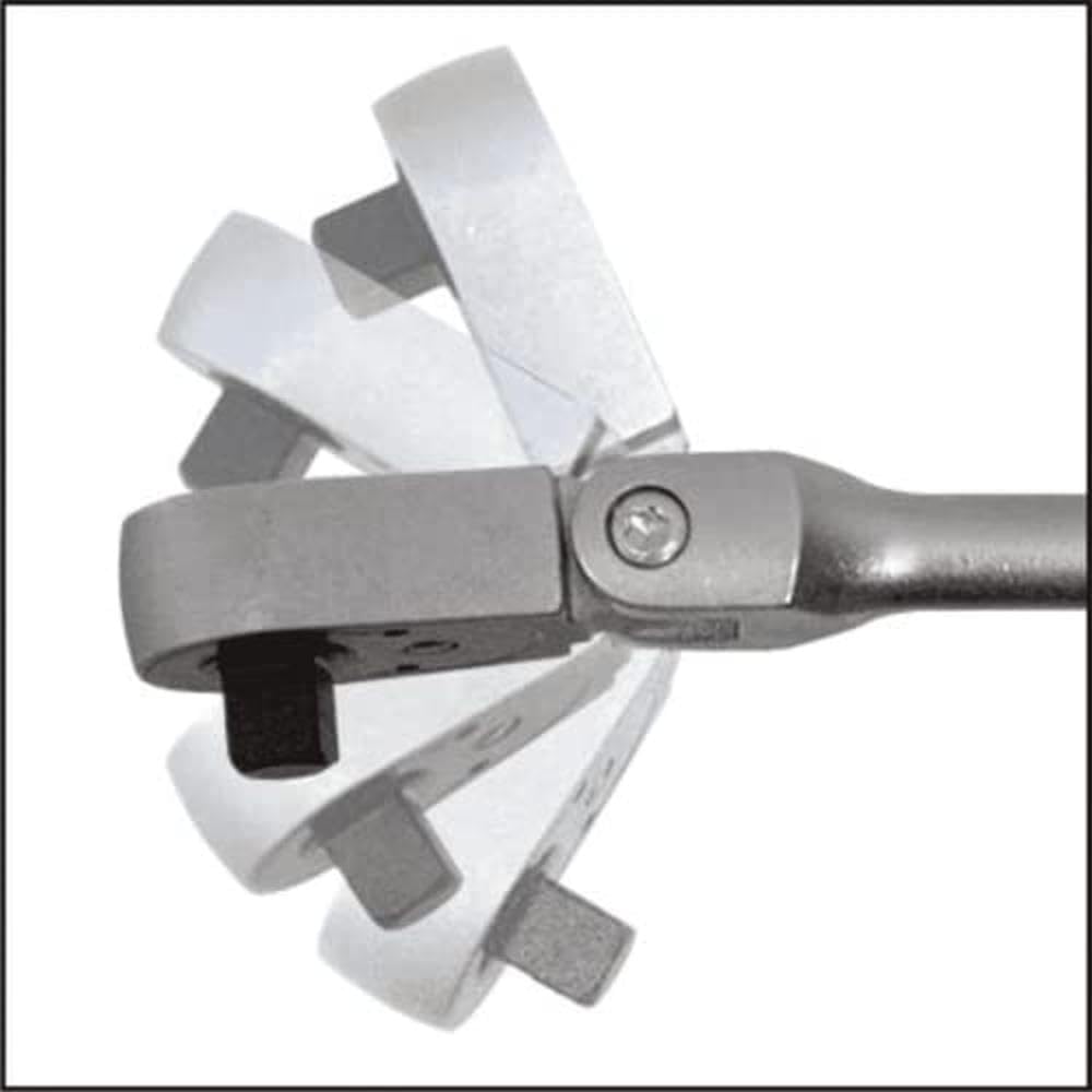 Hazet Umschaltknarre mit Gelenk 3/8" 276mm 3/8 Zoll Vierkant mit Gelenk, 3/8 Zoll Vierkant mit Gelen