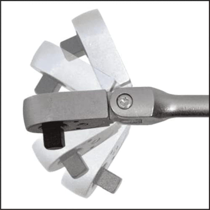Hazet Umschaltknarre mit Gelenk 3/8" 276mm 3/8 Zoll Vierkant mit Gelenk, 3/8 Zoll Vierkant mit Gelen