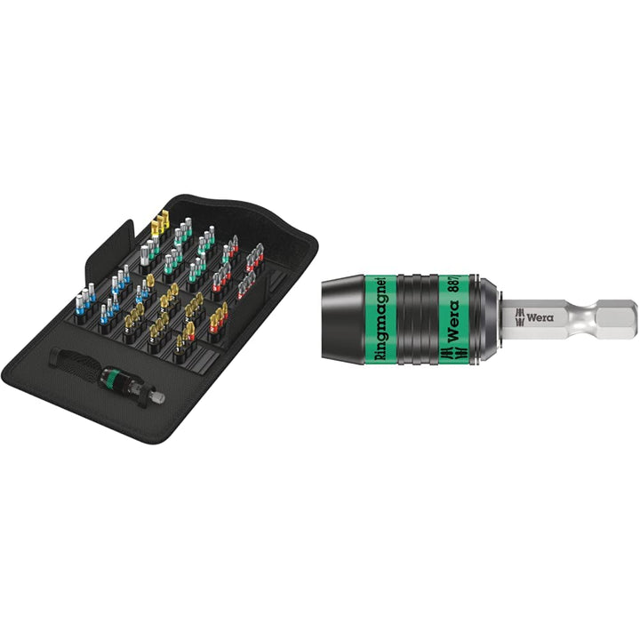 Wera Bit-Sortiment, Bit-Safe 61 BiTorsion 1, 61-teilig, Schwarz, Einheitsgrösse, 05057441001 &amp; 887/4