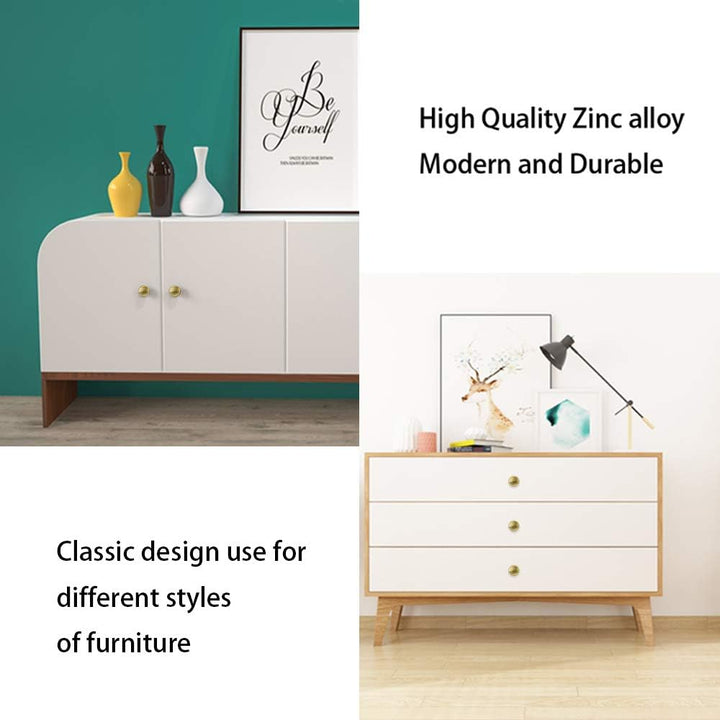 LONTAN 20 Stück Möbelknöpfe Gold Küchenknöpfe Schrankknöpfe Türknopf Gold Schrankknöpfe Vintage Schu