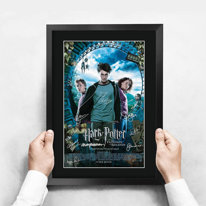 HWC Trading Gefangene von Askaban Harry Potter Die Cast Daniel Radcliffe Emma Watson Rupert Grint Ge