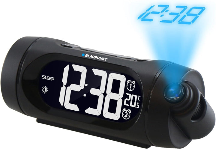 Blaupunkt CRP9BK Radio Clock Black schwarz, schwarz