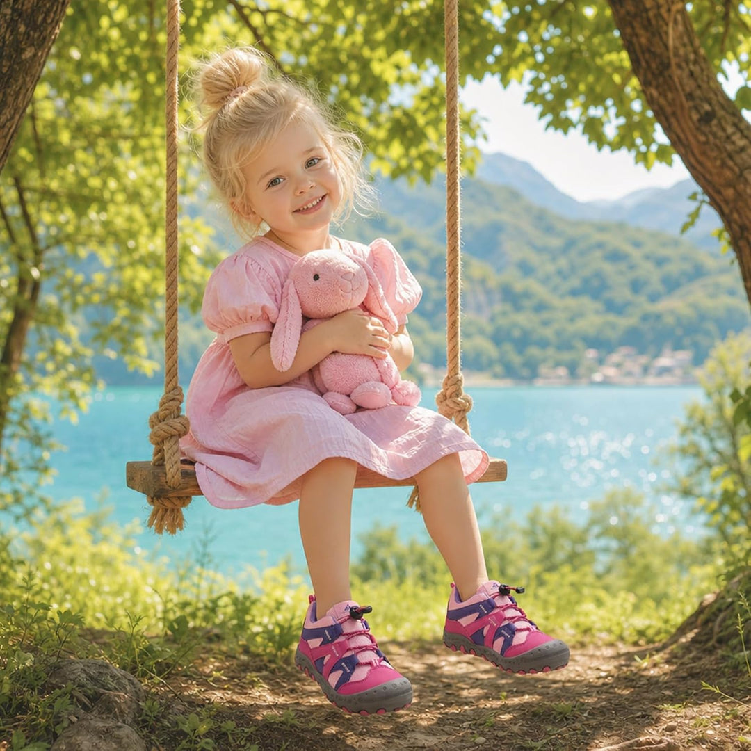 Mishansha Atmungsaktiv Laufschuhe für Jungen Mädchen Leicht Kinder Turnschuhe Low-Top Sneakers Beilä
