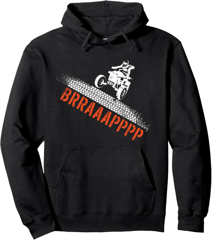 Quad Quadfahrer ATV Offroad Bekleidung Damen Herren Kinder Pullover Hoodie
