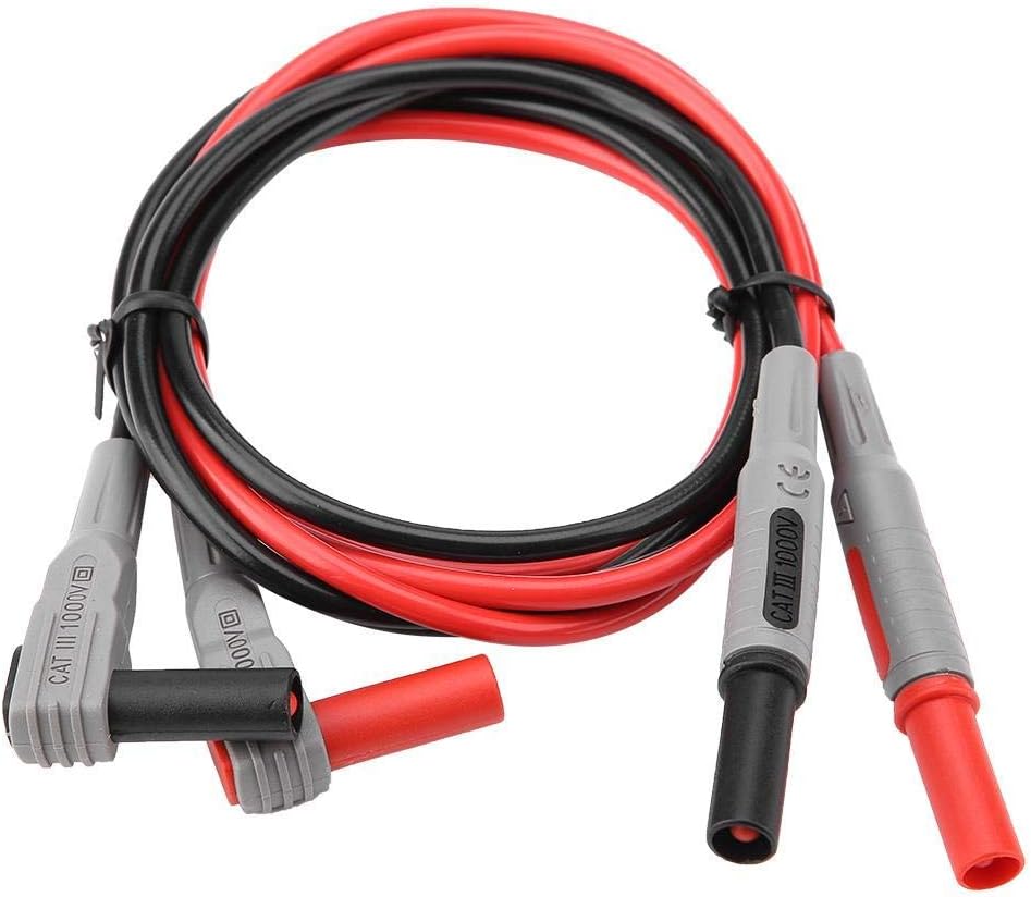 24Pcs Messleitungen austauschbare Multimeter Zubehör Tester Set mit Krokodilklemmen