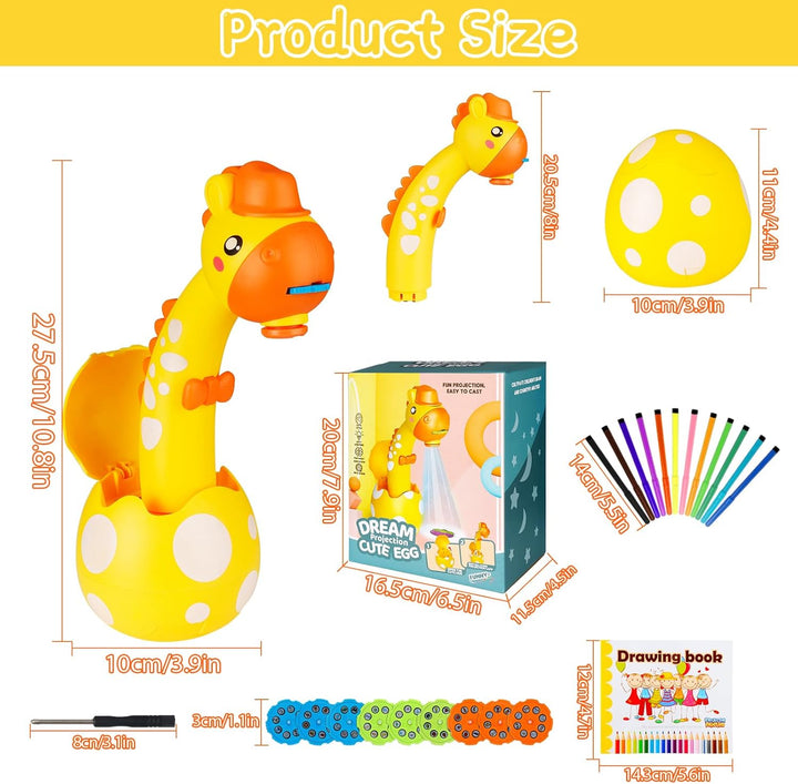 KETIEE Zeichenprojektor für Kinder Maltafel Zaubertafel, Projektor verfolgen und zeichnen Toy Kinder