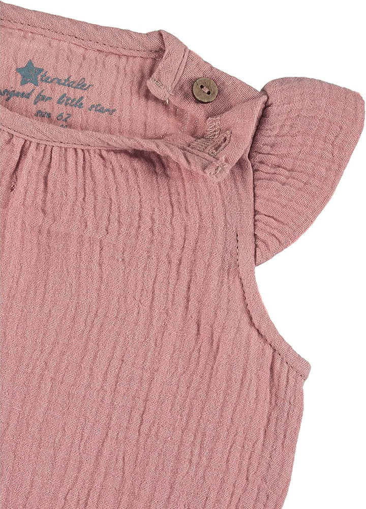 Sterntaler Baby - Mädchen Sommer 2-teiler Musselin Set Sommer, 68 Zartrosa