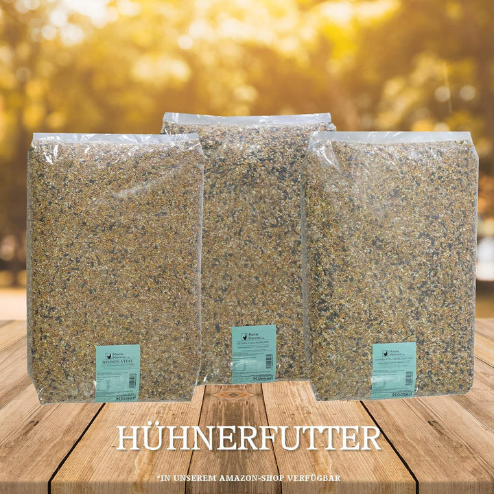 Meine Hennen, HENNEN VITAL EXZELLENT Plus 30 kg. Premium Hühnerfutter und Wachtelfutter, Körnerfutte