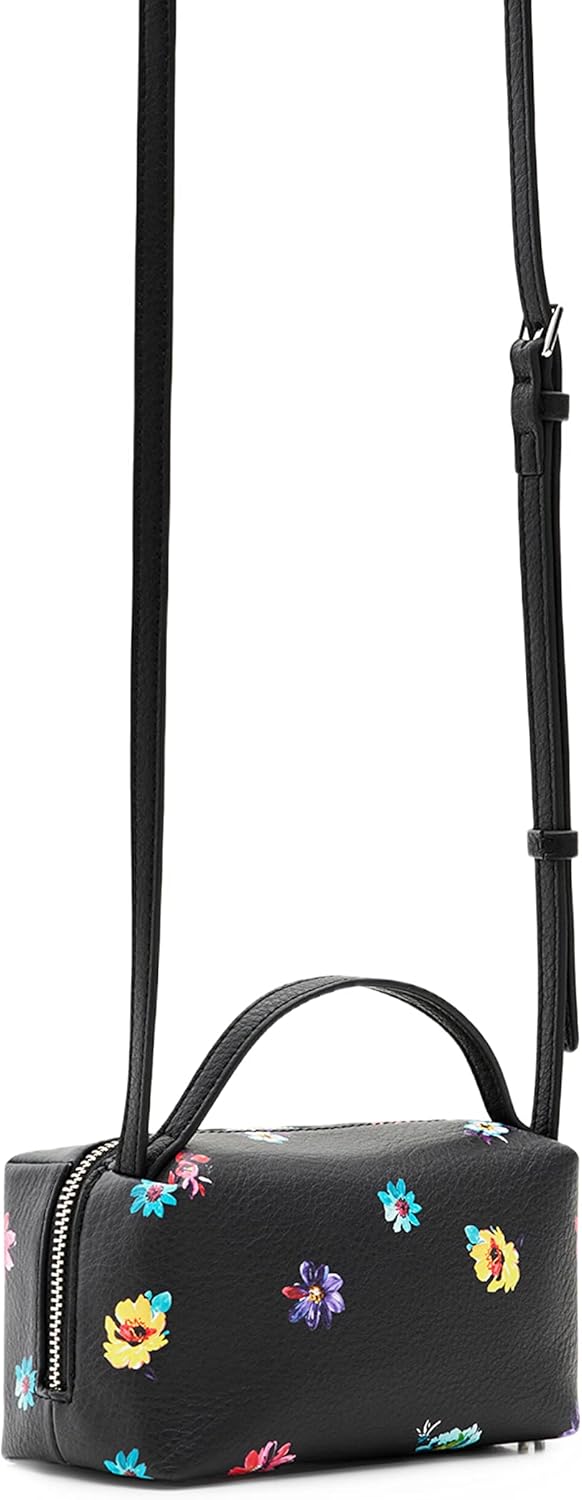 Desigual Damen BOLS_Fresia Detroit 2000 Black Schwarz, Schwarz