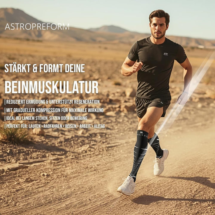 BLACKROX Kompressionsstrümpfe Sport Astropreform Kompressionssocken Vergleichssieger Sportkompressio