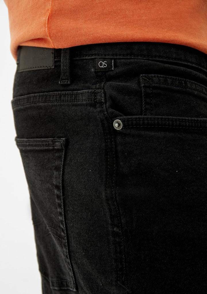 s.Oliver Herren Jeans Short, Loose Fit Jeans Short, Loose Fit 36 Grey/Black, 36 Grey/Black
