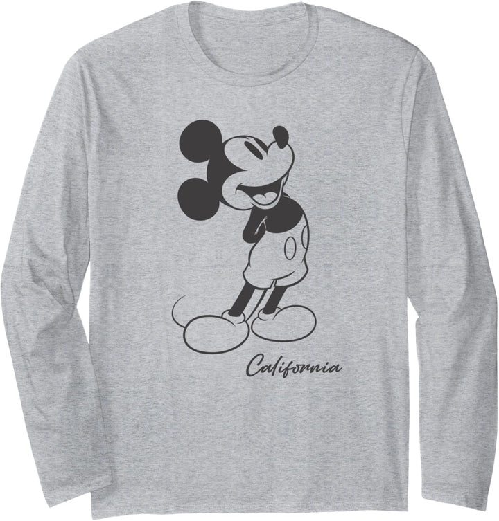 Disney Mickey Mouse California Langarmshirt