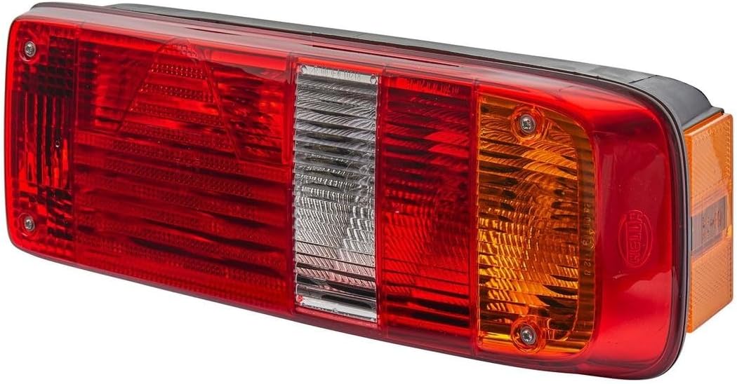 HELLA - Heckleuchte - EasyConn I - Glühlampe - 24V - Anbau/geschraubt - Lichtscheibenfarbe: mehrfarb