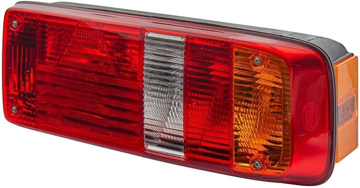 HELLA - Heckleuchte - EasyConn I - Glühlampe - 24V - Anbau/geschraubt - Lichtscheibenfarbe: mehrfarb