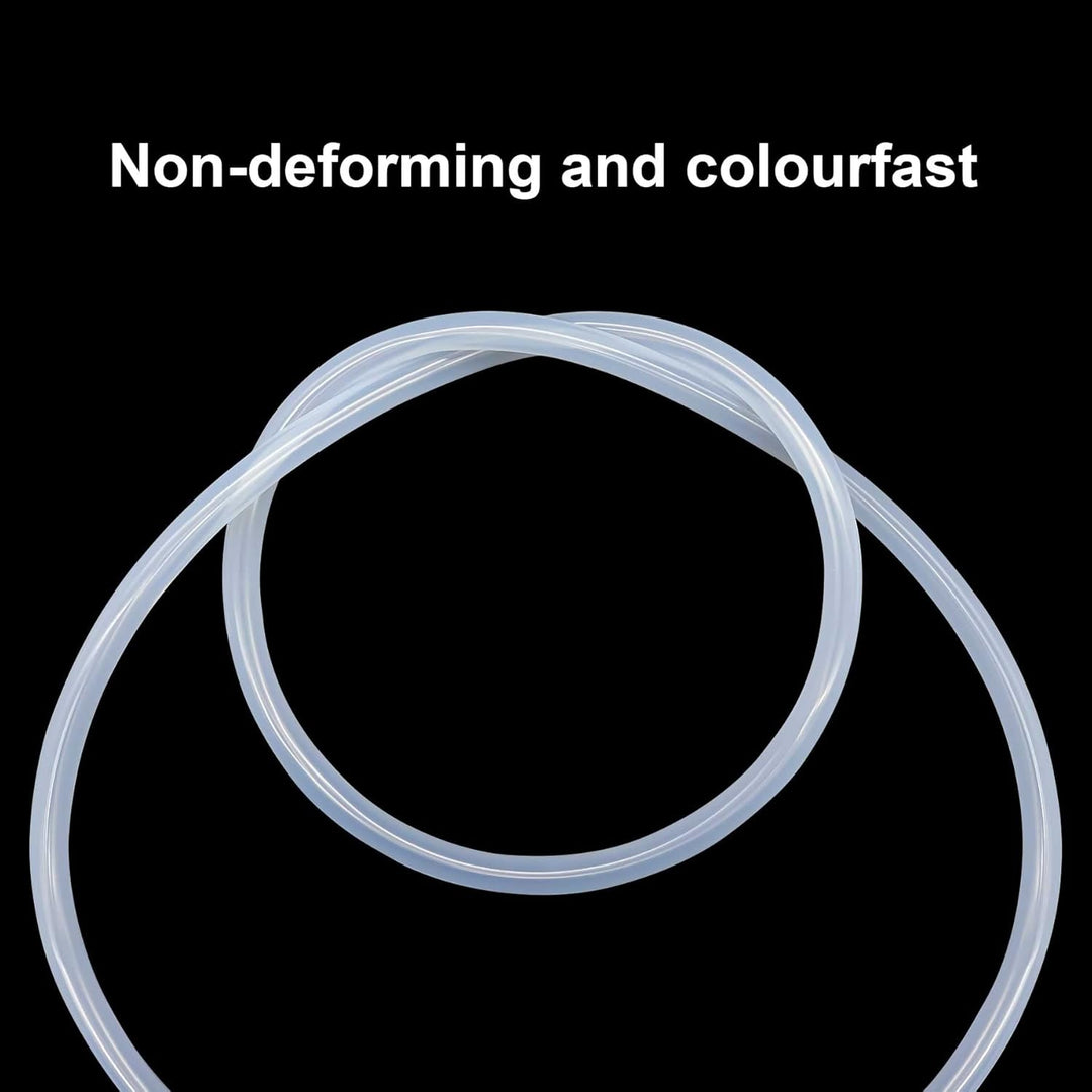 Silikonschlauch, iMeistek Lebensmittelechter flexibler Silikonschlauch, 6mm ID x 8mm OD, Länge 8 Met