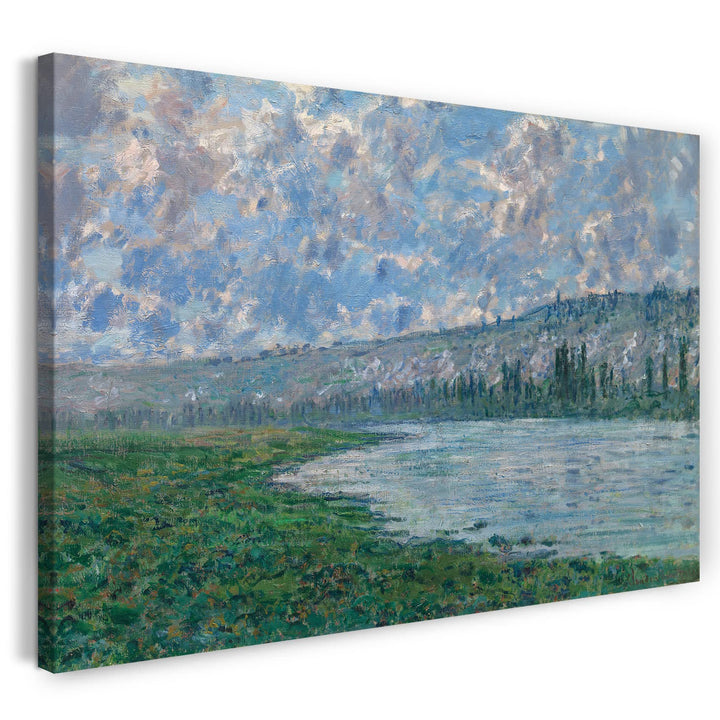 Printed Paintings Leinwand (80x60cm): Claude Monet - Die Seine bei Vétheuil 80x60 cm, 80x60 cm
