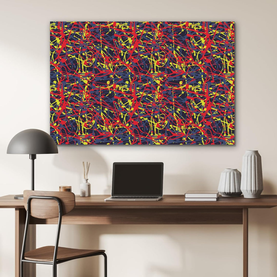 MuchoWow© Filz Bilder Akustikpaneele 100x70 cm Wohnzimmer Deko Modern Wandbild Schallabsorption Bild