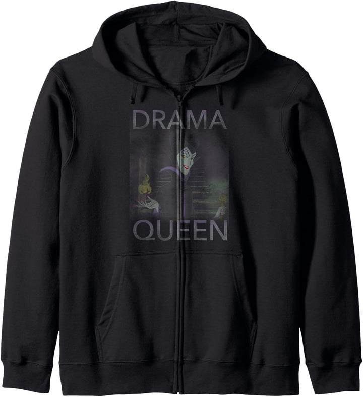 Disney Villains Maleficent Drama Queen Portrait Kapuzenjacke