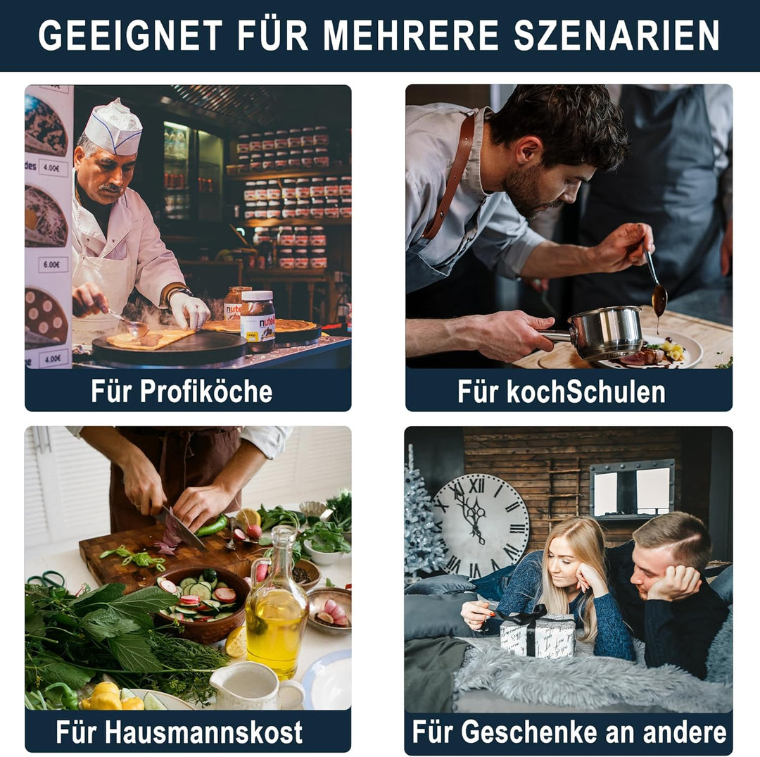 Kochmesser Rolltasche 5 Slots, Messertasche für Köche, Küchenwerkzeugtasche für Küchenmesserset, was