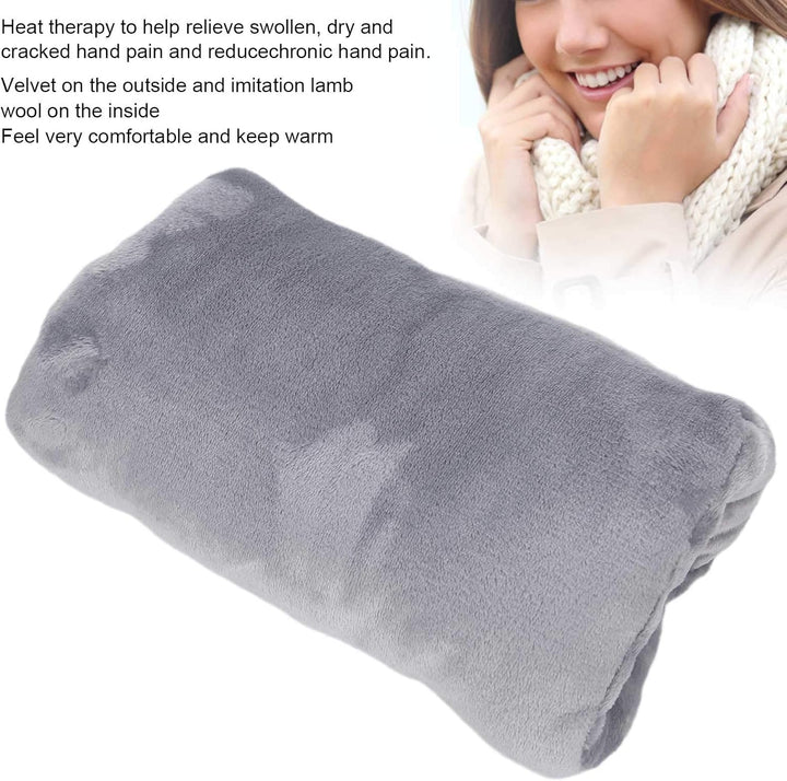Elektrischer Handwärmer, USB tragbarer Samthandwärmer, Winter Warme Handschützer für Outdoor-Sport,