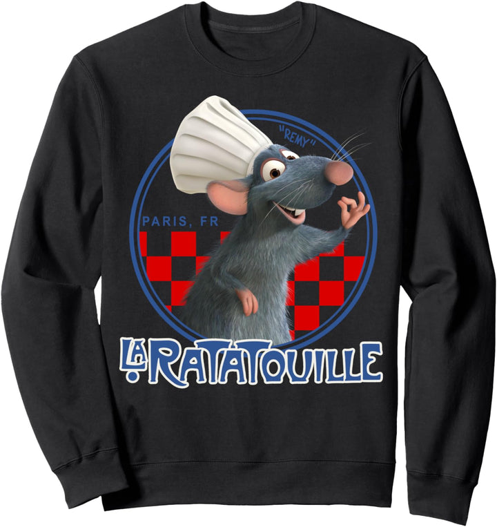 Disney Pixar Ratatouille Remy Chef Hat Portrait Sweatshirt