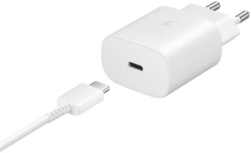 OEM Samsung Ladegerät Original EP-TA800EWE 25W Schnellladung + Kabel EP-DG977BWE (Ladegerät + Kabel