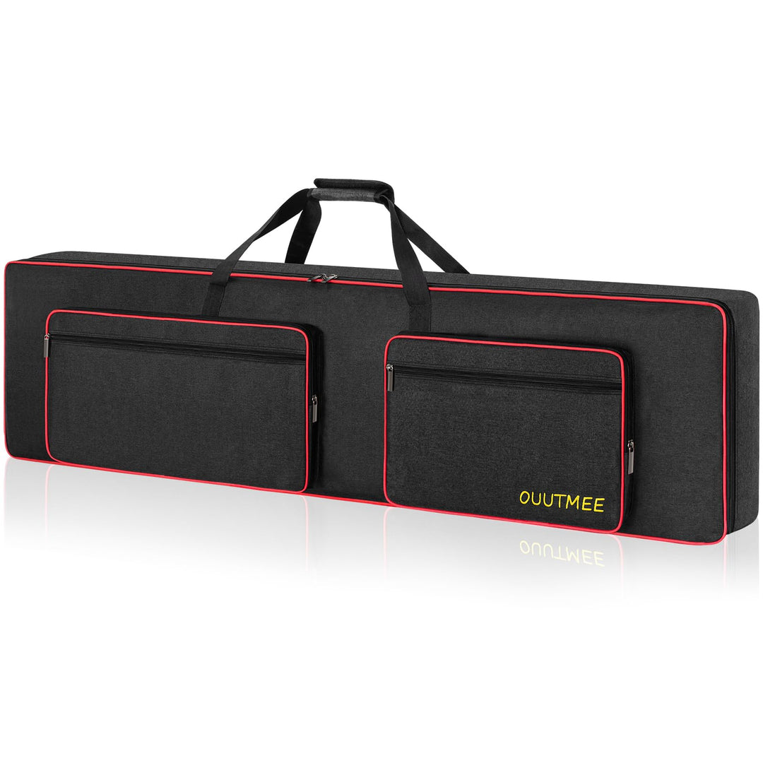tasche 88 keyboard, für E-Klaviere, 600D Oxford-Stoff mit 10 mm Startseite, Gigbag (schwarz) Stossfe