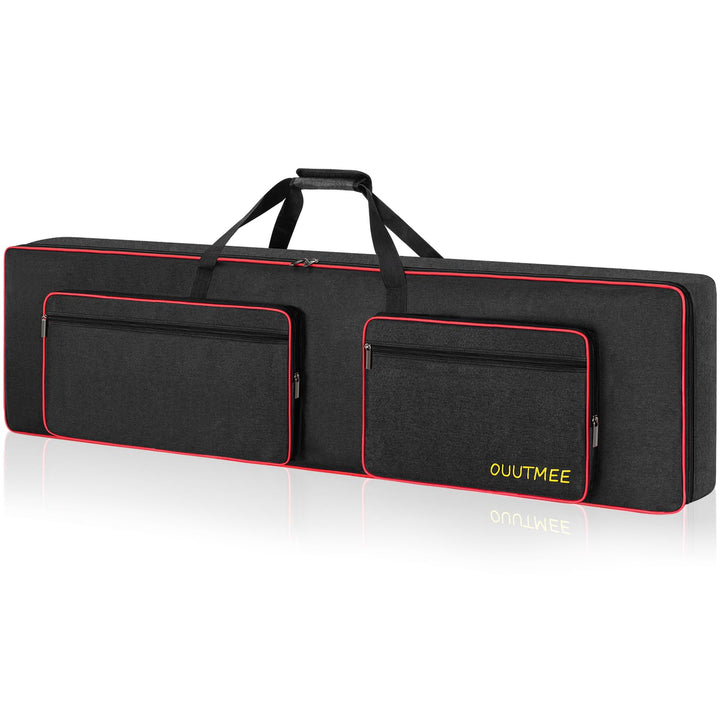 tasche 88 keyboard, für E-Klaviere, 600D Oxford-Stoff mit 10 mm Startseite, Gigbag (schwarz) Stossfe