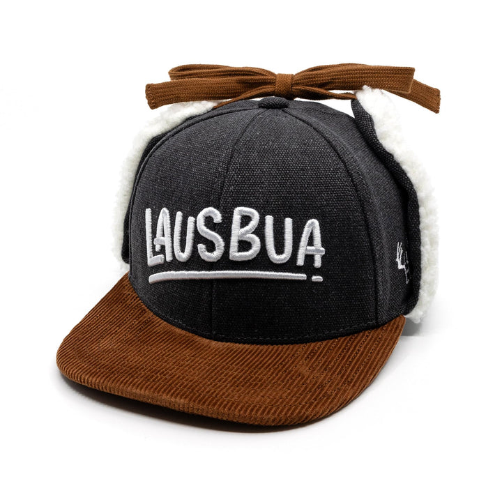 Du Hirsch Bayerisches Winter Cap Kinder Lausbua Dunkelgrau Canvas M Grau, M Grau