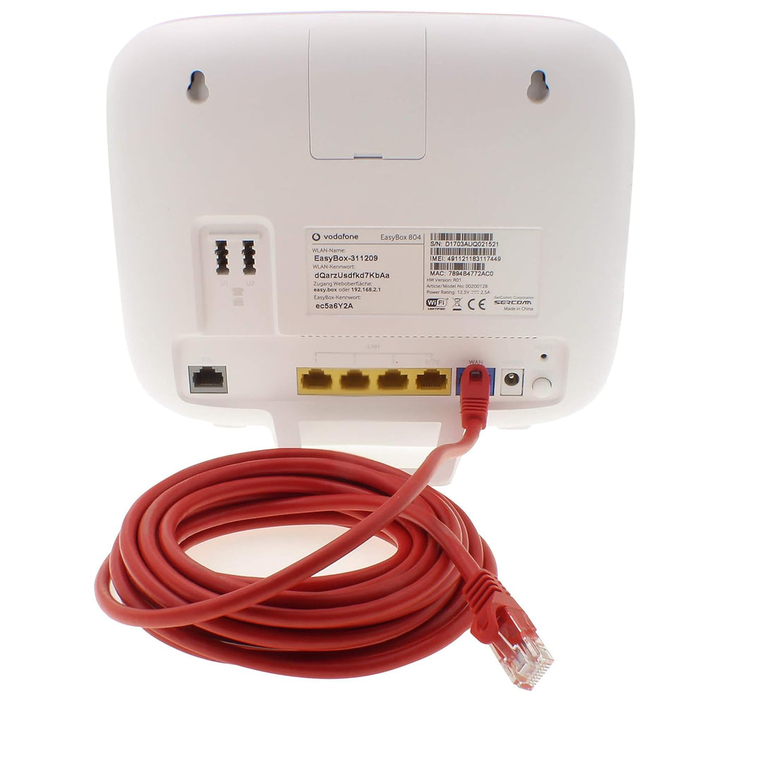 10m Netzwerkkabel, Ethernet, Lan & Patchkabel für maximale Internet Geschwindigkeit & verbindet alle