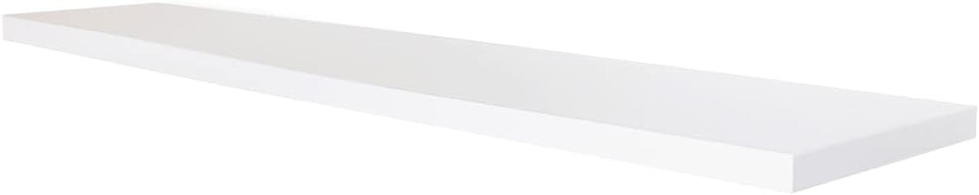 Henor Wandregal FSC® Holzwandregal 100 x 20 x 2.5 cm. Laden Sie 25 kg. Weiss 100 Weiss, P-20 Cm., 10