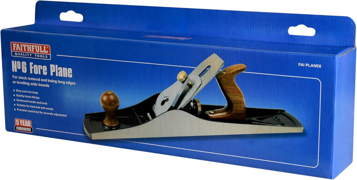 Faithfull - Nr.6 Fore Plane - FAIPLANE6, Multi-colord